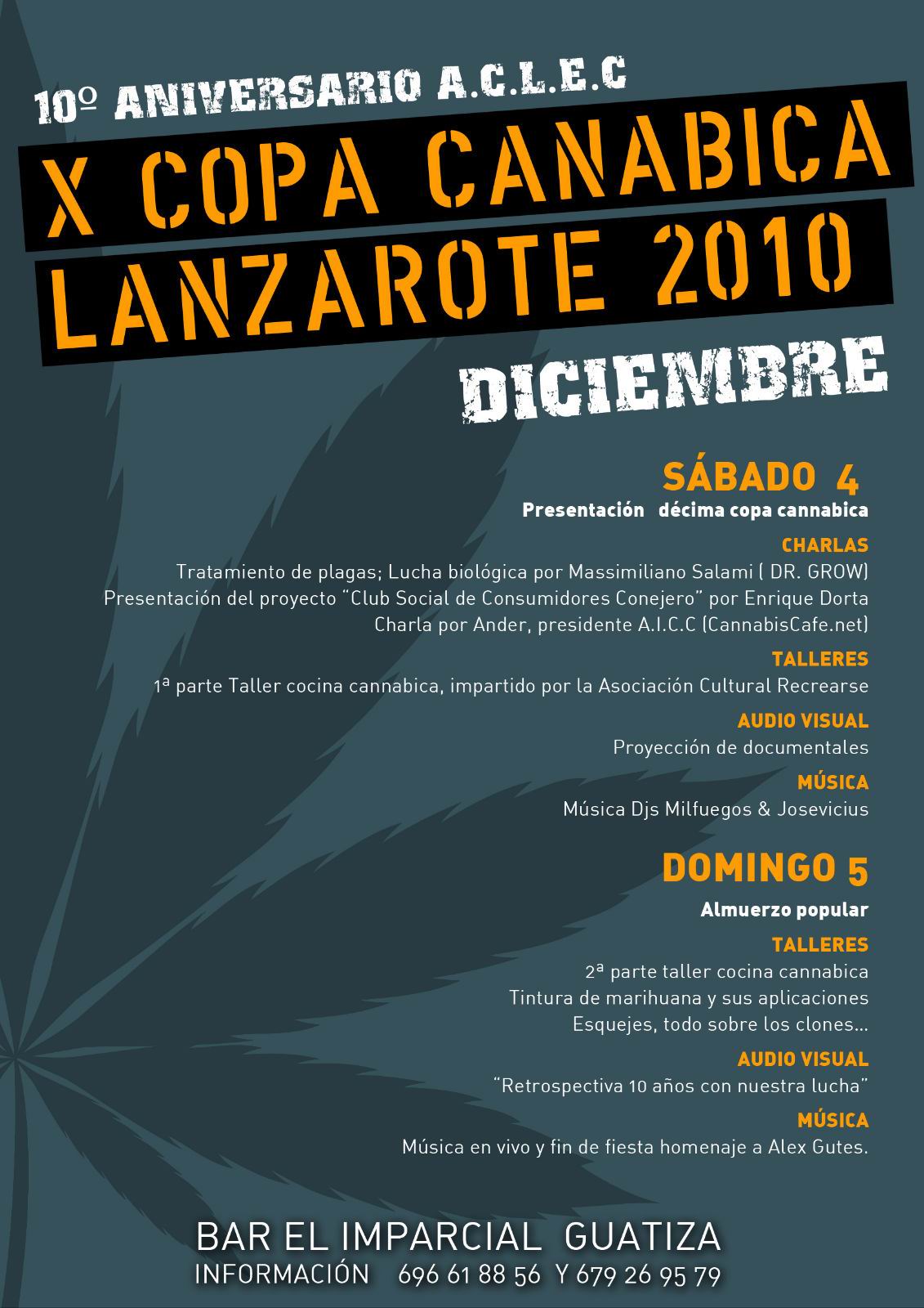 X Canarian Cannabis Cup 2010
